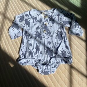 Kate Quinn western blue bubble 0-3m